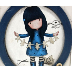 Drewniana książka dekoracyjna – vintage styl, schowek na drobiazgi