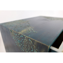 Artystyczna komoda z 4 szufladami – flamenco, zmysłowość i ornament