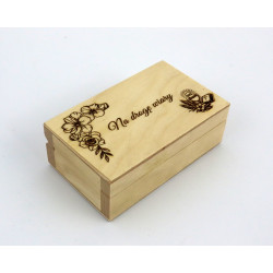 Mini pudełeczko komunijne z grawerem podziękowanie 10x6 cmx4cm