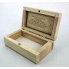 Mini pudełeczko komunijne z grawerem podziękowanie 10x6 cmx4cm