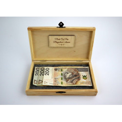 Drewniana szkatułka na pieniądze  alternatywa dla koperty różne okazje