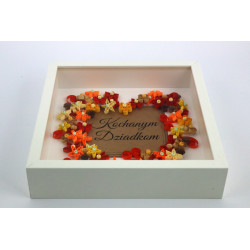 Ramka „Kochanym Dziadkom” – prezent handmade quilling