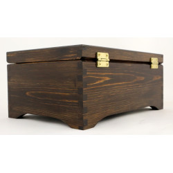 Skrzynka Arka Noego 20×30 – rycina wg Emmerich, orzech ciemny