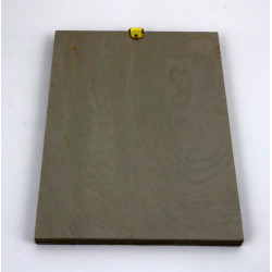 Obraz anioła z różą na desce – dekoracja ścienna handmade