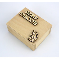 Gra memory krakowskie w drewnianym pudełku Montessori  Meta opis