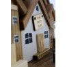 Wieszak na klucze premium Home Sweet Home 30 cm boho 5 haczyków