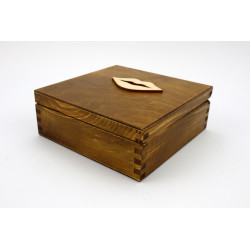 Zaproszenie drewniane pudełko dla druhny, świadka, wesele, ślub