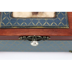 Skrzynka, szkatułka ze zdjęciem mamy i córki