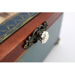 Skrzynka, szkatułka ze zdjęciem mamy i córki