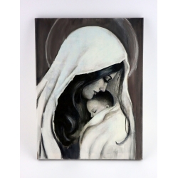 Maryja z Dzieciątkiem obraz duży
