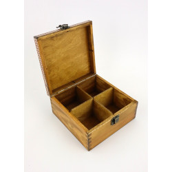 Pudełko na herbatę z misiem - świąteczny prezent dla każdego