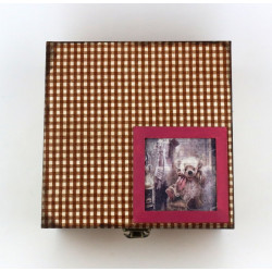 Pudełko na herbatę z misiem - świąteczny prezent dla każdego