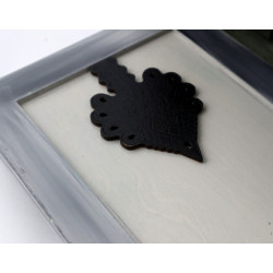 Górskie inspiracje - szafka na klucze z krajobrazem