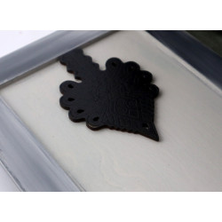 Górskie inspiracje - szafka na klucze z krajobrazem