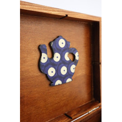 Herbaciarka drewniana w Bolesławieckie wzory na herbatę i drobiazgi