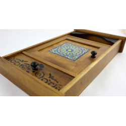 Szafka na klucze - Folklor! Drewno, zdobienia, haczyki. Zamów!