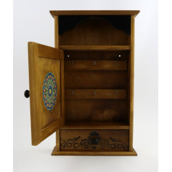 Szafka na klucze - Folklor! Drewno, zdobienia, haczyki. Zamów!