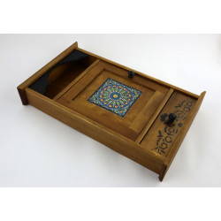 Szafka na klucze - Folklor! Drewno, zdobienia, haczyki. Zamów!