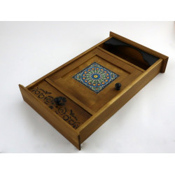 Szafka na klucze - Folklor! Drewno, zdobienia, haczyki. Zamów!