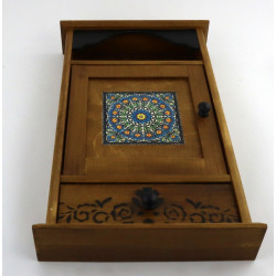 Szafka na klucze - Folklor! Drewno, zdobienia, haczyki. Zamów!