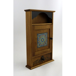 Szafka na klucze - Folklor! Drewno, zdobienia, haczyki. Zamów!