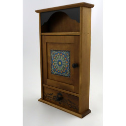 Szafka na klucze - Folklor! Drewno, zdobienia, haczyki. Zamów!