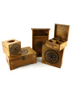 Ręcznie malowana gwiazda góralska