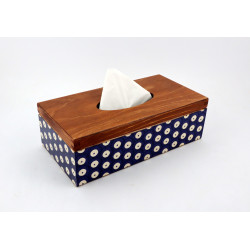 Pudełko na chusteczki - Wzór Bolesławiec